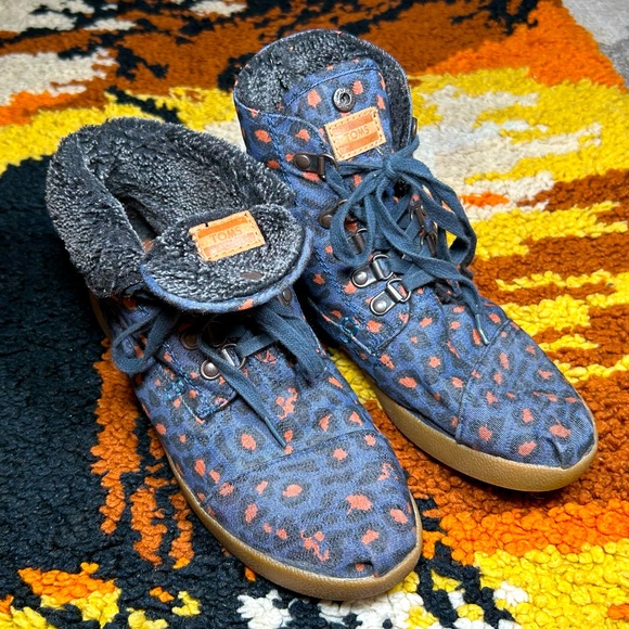 TOMS, Highland, Botas, lined lace up boots!! - Picture 1 of 11